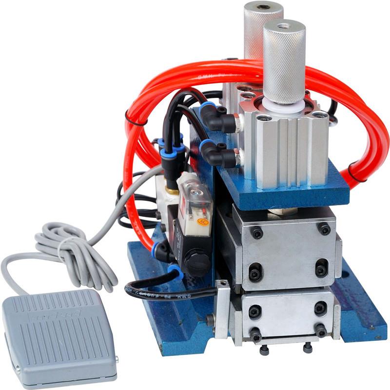 源头剥皮扭线机气动电缆剥线机多芯线3FN立式剥皮扭线机现货 - 图1