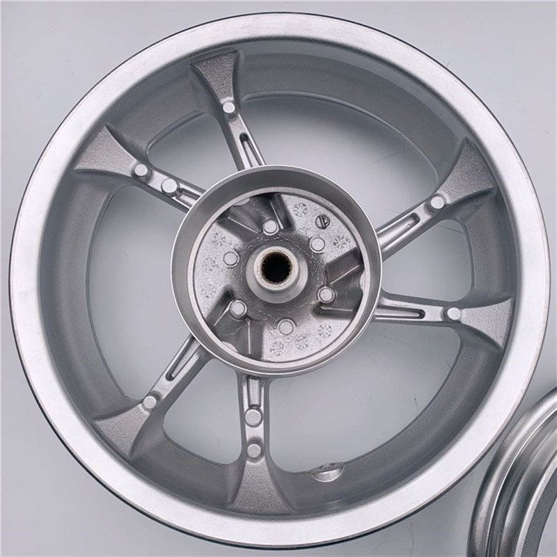 出口型M猛狮150前后碟刹钢圈轮毂F铝轮130-60-13寸轮毂 - 图2