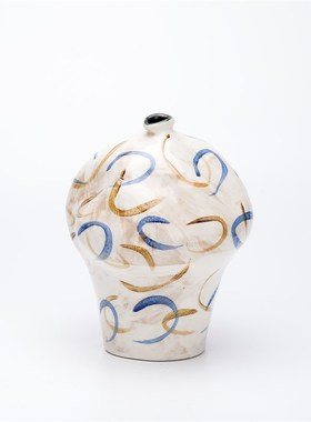 原创手作花器客厅茶几异形花器客厅餐桌I花瓶样板间现代摆件艺术