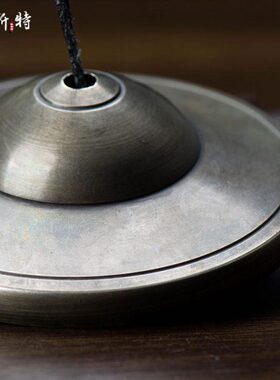 碰铃摆件 尼泊尔铜手工仪轨打击乐器便捷式铃钹民族乐器碰钟撞铃