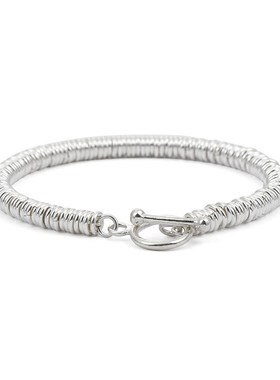 翔栩素圈手链男士简约韩版潮个性百搭情侣手环男女ins小众设计