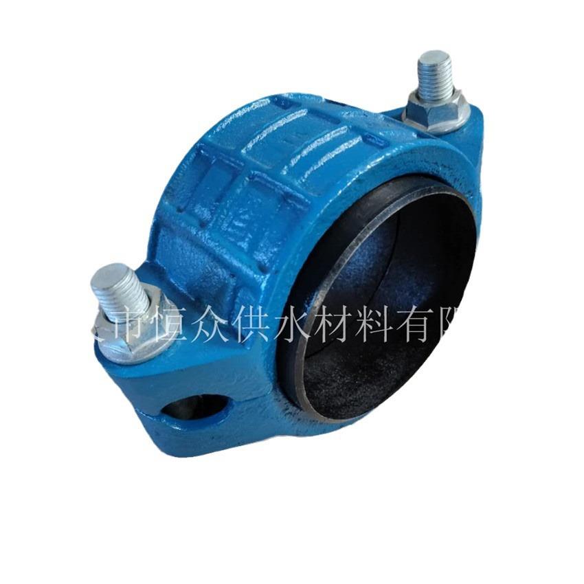 恒众供应卡箍式柔性管接头、钢制式卡箍伸缩接头 - 图3