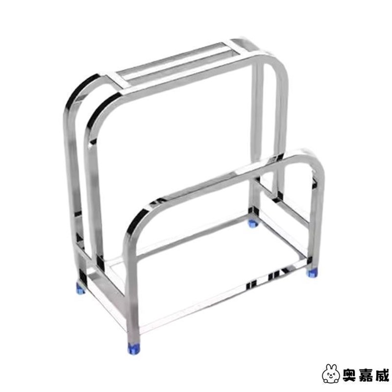 菜板放置架304家用砧板架厨房多功能案板架子粘板架Y切菜板免打孔 - 图3