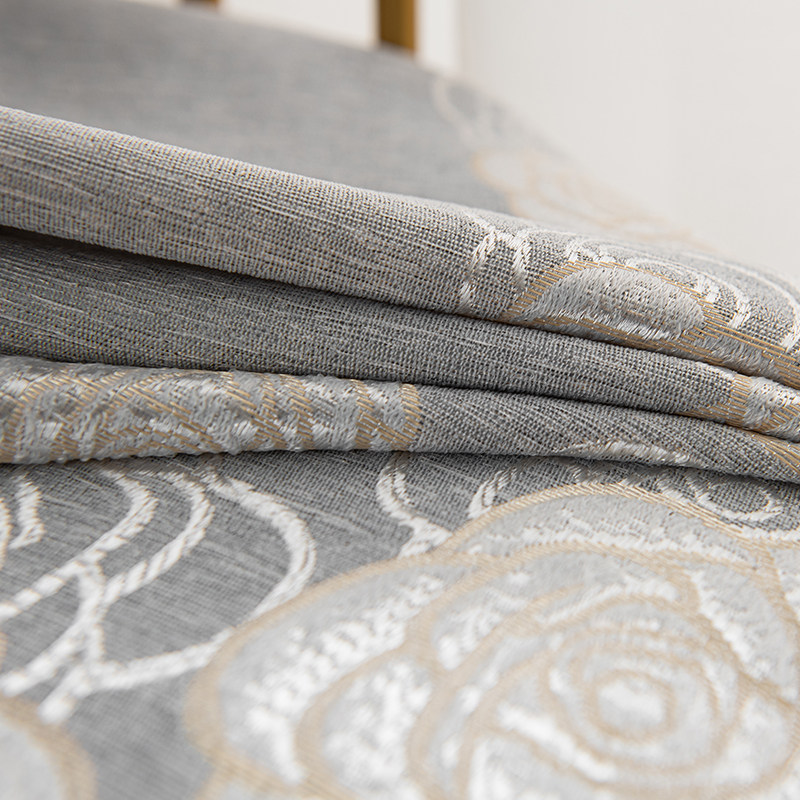 2020年新款i窗帘北欧简约现代客厅卧室挂钩打孔提花遮光窗帘定制,淘宝优惠券,粉丝福利购,淘宝优惠卷