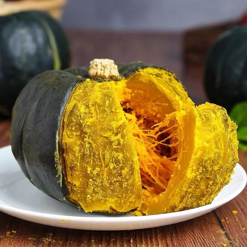 山东贝贝南瓜正宗板栗小南瓜粉糯宝宝辅食新鲜蔬菜惠和老南瓜9斤