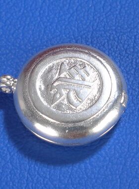 挂件男女项链纯银嘎乌盒吊坠藏25S9开可杵民族风吊坠金刚款式纯银