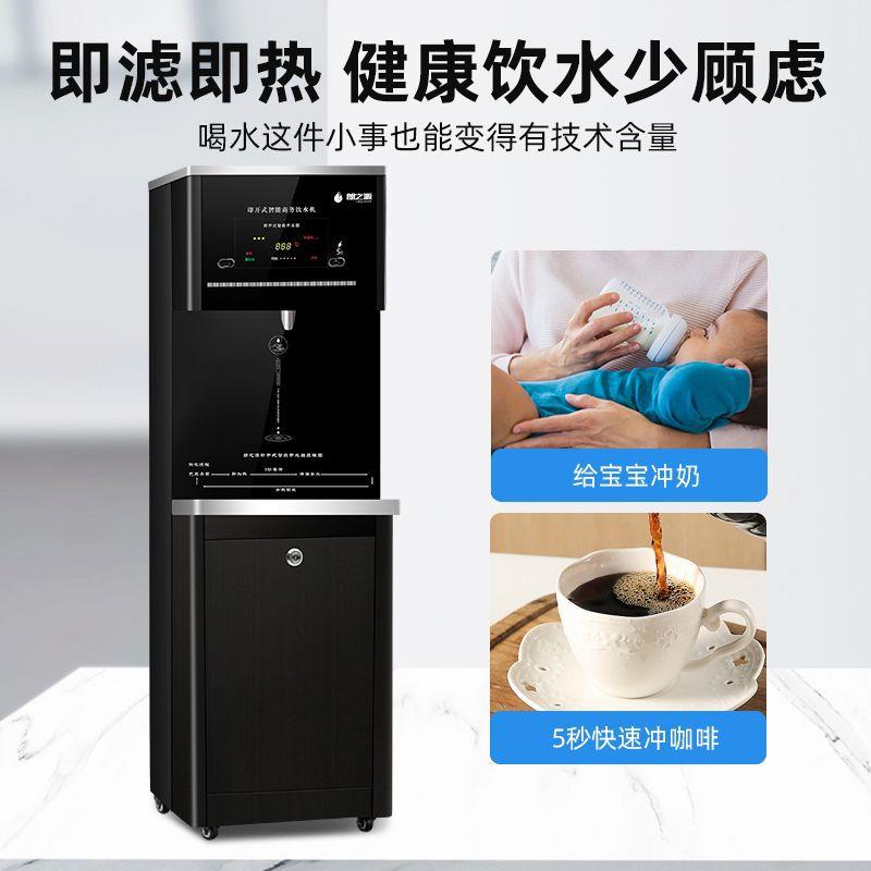 商用学校用即热式直饮水机大通量开水器即开温热反渗透过滤净水器 - 图0