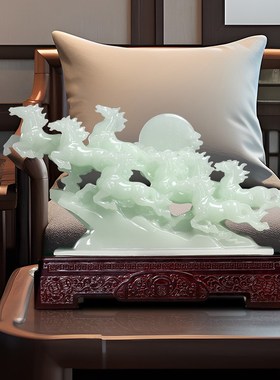 马到成功马摆件招财领导老板办公室装饰高档N开业礼品乔迁新居礼