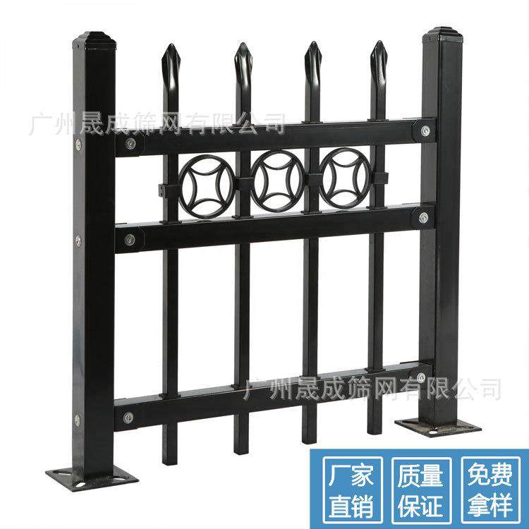 小区锌钢护栏医院组装式围栏学校围墙外围防爬栏杆铁艺不锈钢栅栏,淘宝优惠券,粉丝福利购,淘宝优惠卷