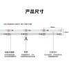 COB smart lamp with RGBCW atmosphere hole board