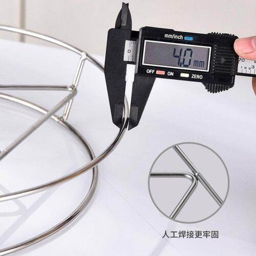 不锈钢锅架蒸架锅垫放锅置物架子圆形隔水蒸格隔热防烫厨房收纳 - 图2