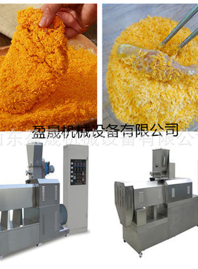 雪花片膨化机 面包糠生产线 休闲食品膨化机 玉米粉膨化机 膨化机