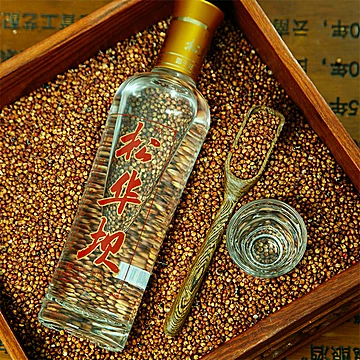 50度松华坝纯粮酿造清香型白酒400ml[10元优惠券]-寻折猪