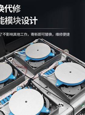 鑫沃嘉多头电磁煲仔炉商用电四眼四头电磁灶六眼六头麻辣烫全自动
