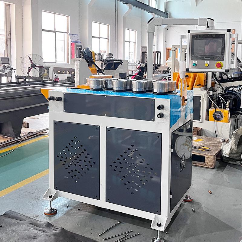 60CNC双伺服滚圆机不锈钢铝材方管弯弧机数控自动卷圆机打圈机 - 图2