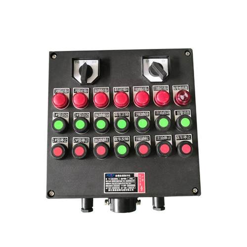 生产厂家防爆防腐操作箱BZC防腐仪表操作柱挂式三防控制按钮箱 - 图3