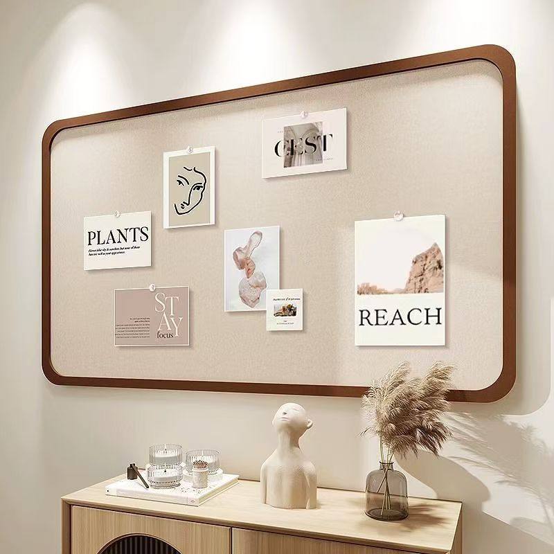 毛毡板墙贴高级感客厅照片墙背景板展示墙组合相框墙面装饰创意软木墙板相片墙相册墙毛粘板拍立得书桌留言板,淘宝优惠券,粉丝福利购,淘宝优惠卷