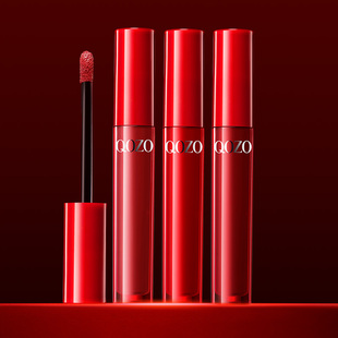 拍2件！【QOZO】丝绒雾感唇釉