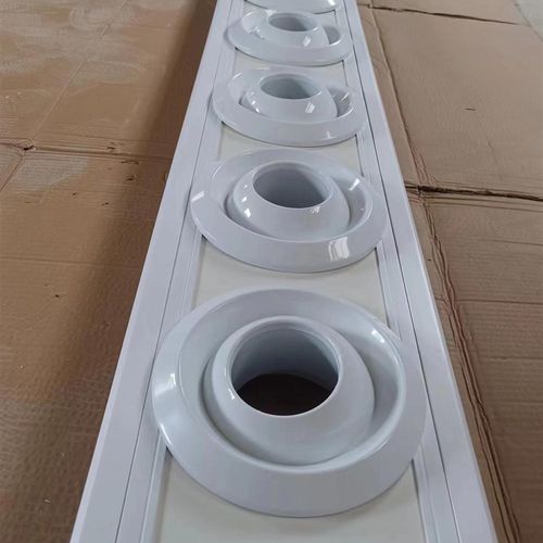 定制 ABS出风口百叶中央空调出风口格栅 风管机球喷风口 圆形射流 - 图1