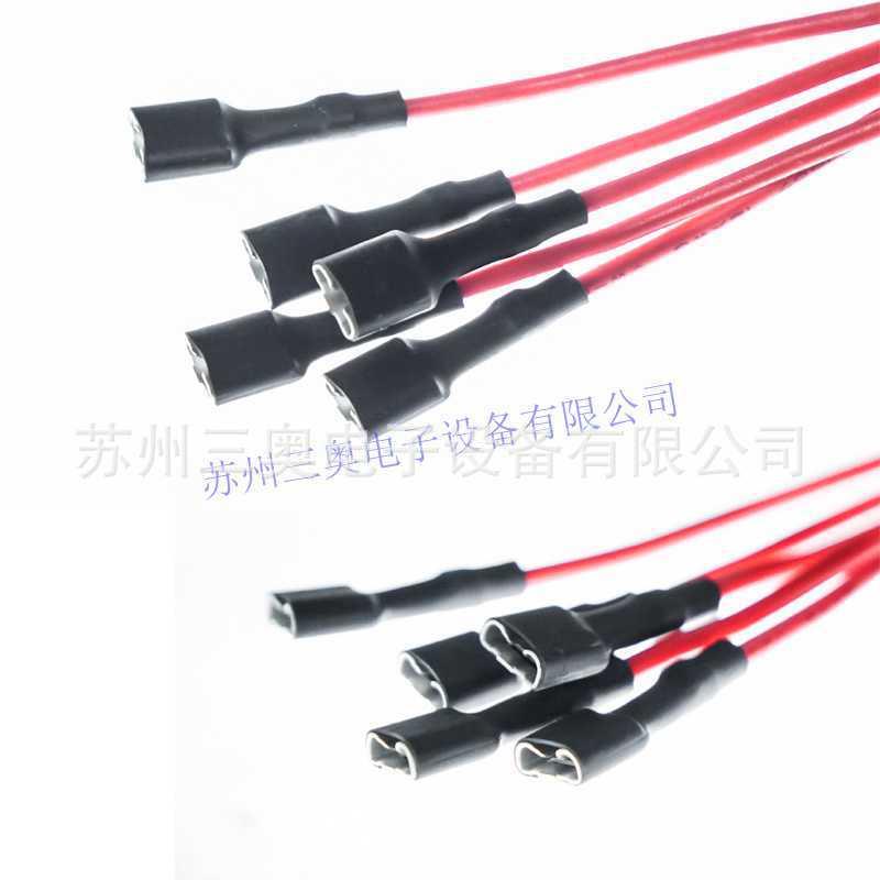 全自双压单穿热缩管端子机单头压接穿热缩管全自动端子机 - 图3