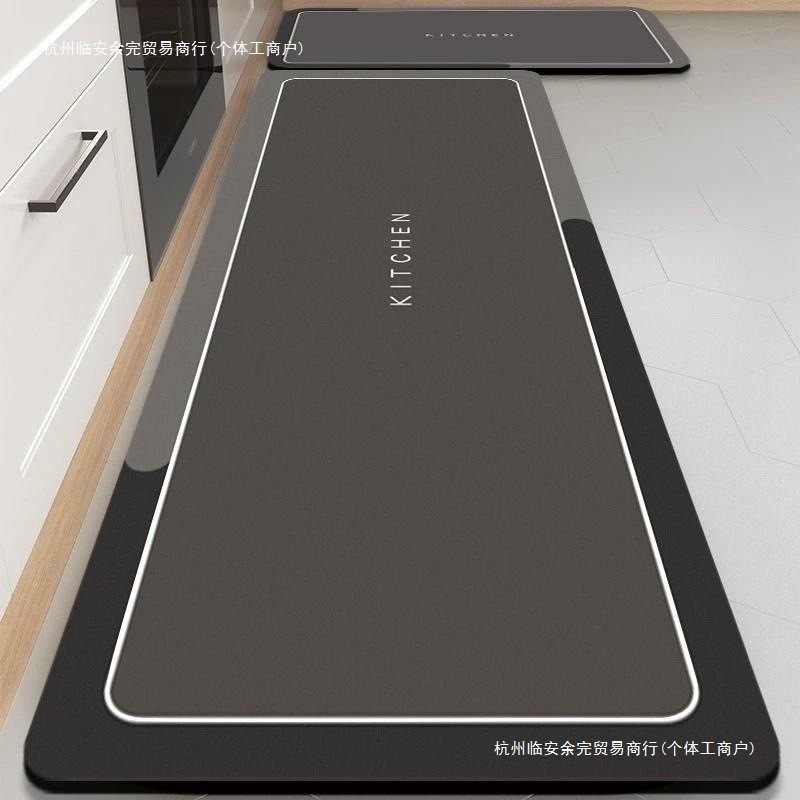加厚硅藻泥厨房地垫耐脏吸水地毯可擦防水脚垫防滑防油垫子放心购,淘宝优惠券,粉丝福利购,淘宝优惠卷