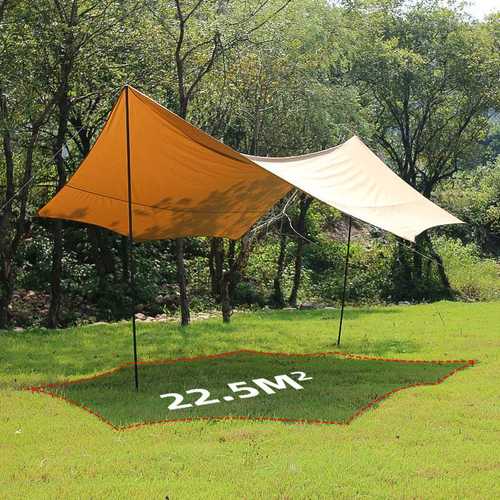 途尚游外贸货源户外天幕TC棉户外野营八角蝶形野营天幕厂家 - 图1