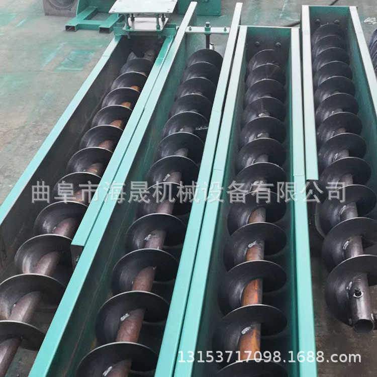 污水U型蛟龙上料机 水泥颗粒输送机 废料273U型螺旋输送机 - 图0