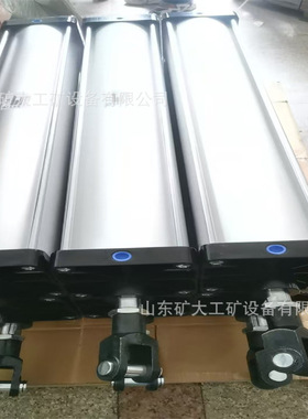 矿用纯气动无压风门控制装置行程80*650mm气控闭锁气缸