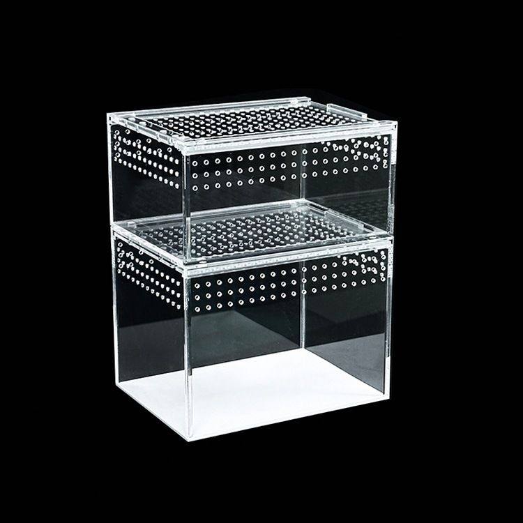 高清亚克力一体防水宠物盒免安装蜘蛛乌龟昆虫爬宠透明可视饲养盒,淘宝优惠券,粉丝福利购,淘宝优惠卷