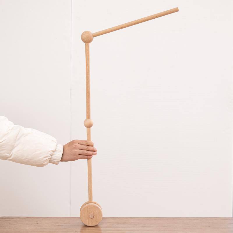 diy床铃简约婴儿床铃木制支架蚊帐挂杆配件新生儿安抚,淘宝优惠券,粉丝福利购,淘宝优惠卷