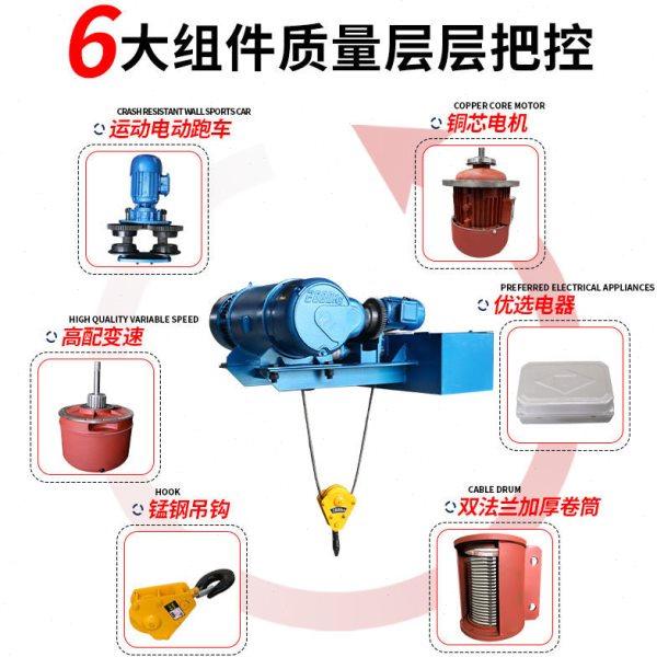 CD1型优质超低380V钢丝绳低净空电动葫芦1T-16T龙门吊车葫芦,淘宝优惠券,粉丝福利购,淘宝优惠卷