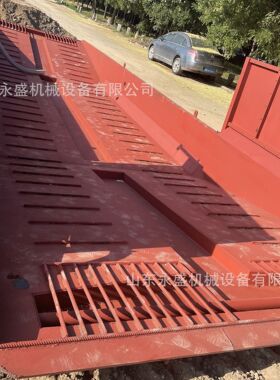 船式洗车池煤矿厂搅拌厂沙场可移动洗车槽建筑工地运输车洗车槽