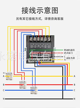 多功能电力仪表SKD230SKD231SKD240SLCD600抗干扰双向计量