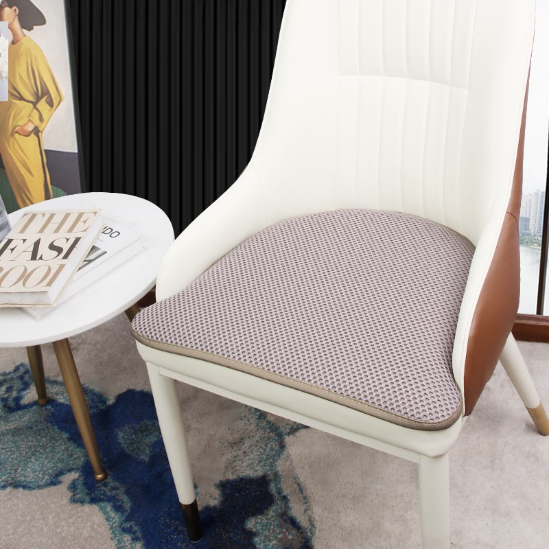 异形不规则餐椅子座垫家用U型马蹄形防滑椅子P坐垫四季通用屁股垫 - 图0