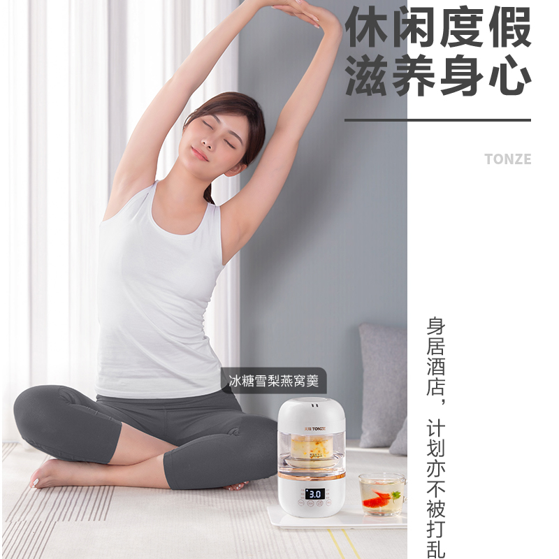 神器燕窝炖锅隔水炖盅电全自动专业锅家用旅M行bb煲天际顿熬煮粥 - 图3