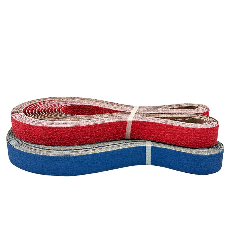 2100x50砂带机砂带进口陶瓷砂带不锈钢铸M件金属打磨开粗环形沙带 - 图3