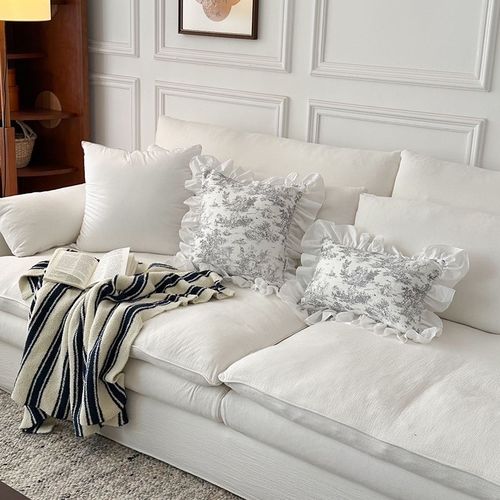 【黎凡特】法式风抱枕高级感沙发客厅高颜值氛围感咖啡厅腰枕靠垫 - 图0