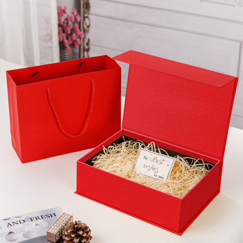 黑色书型翻盖礼物k盒子定制礼品盒包装盒送男生高级感生日礼盒空 - 图2