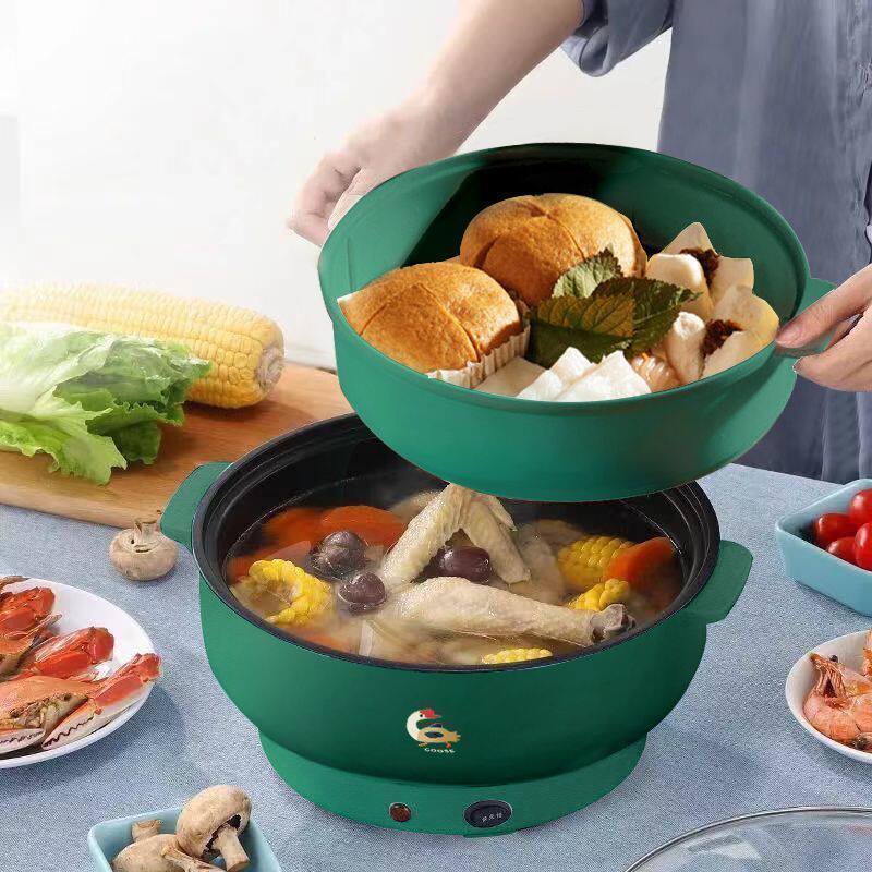 German fully automatic electric cooking pot multi-function household large capacity electric wok rice cooker dormitory student pot non-stick pot