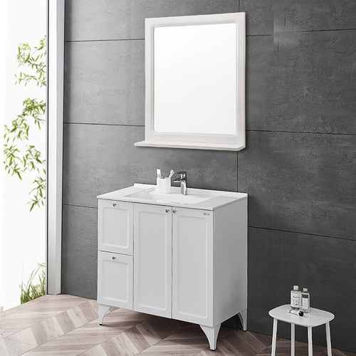 TOTO浴室柜LDMA090B5G洗漱化妆台组合卫生间家用落地式（06） - 图3