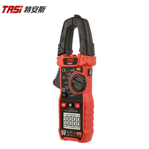 特安斯TASI钳形表数字万用表TA811A高精度交直流电压电流表 - 图3