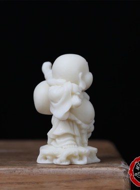 汽车摆件笑佛弥勒佛可爱公仔可爱平安车载车内创意W车饰鱼缸造景