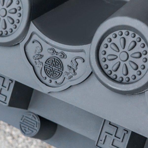 梦古特大特厚免架子瓦树脂59cm仿古屋檐中式一体兔架子装饰塑料,淘宝优惠券,粉丝福利购,淘宝优惠卷