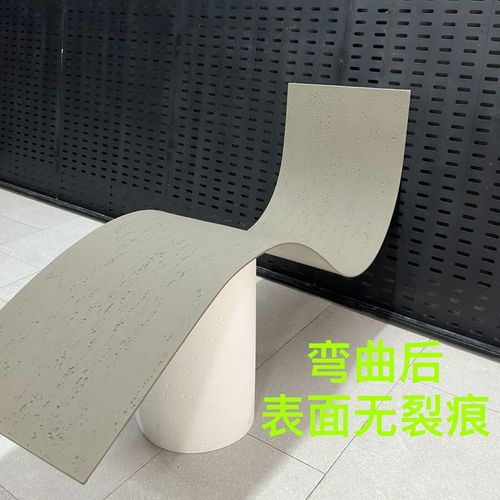 PU柔性洞石板仿洞石瓷砖软石板材洞石软质仿石材岩板软瓷饰面板 - 图2