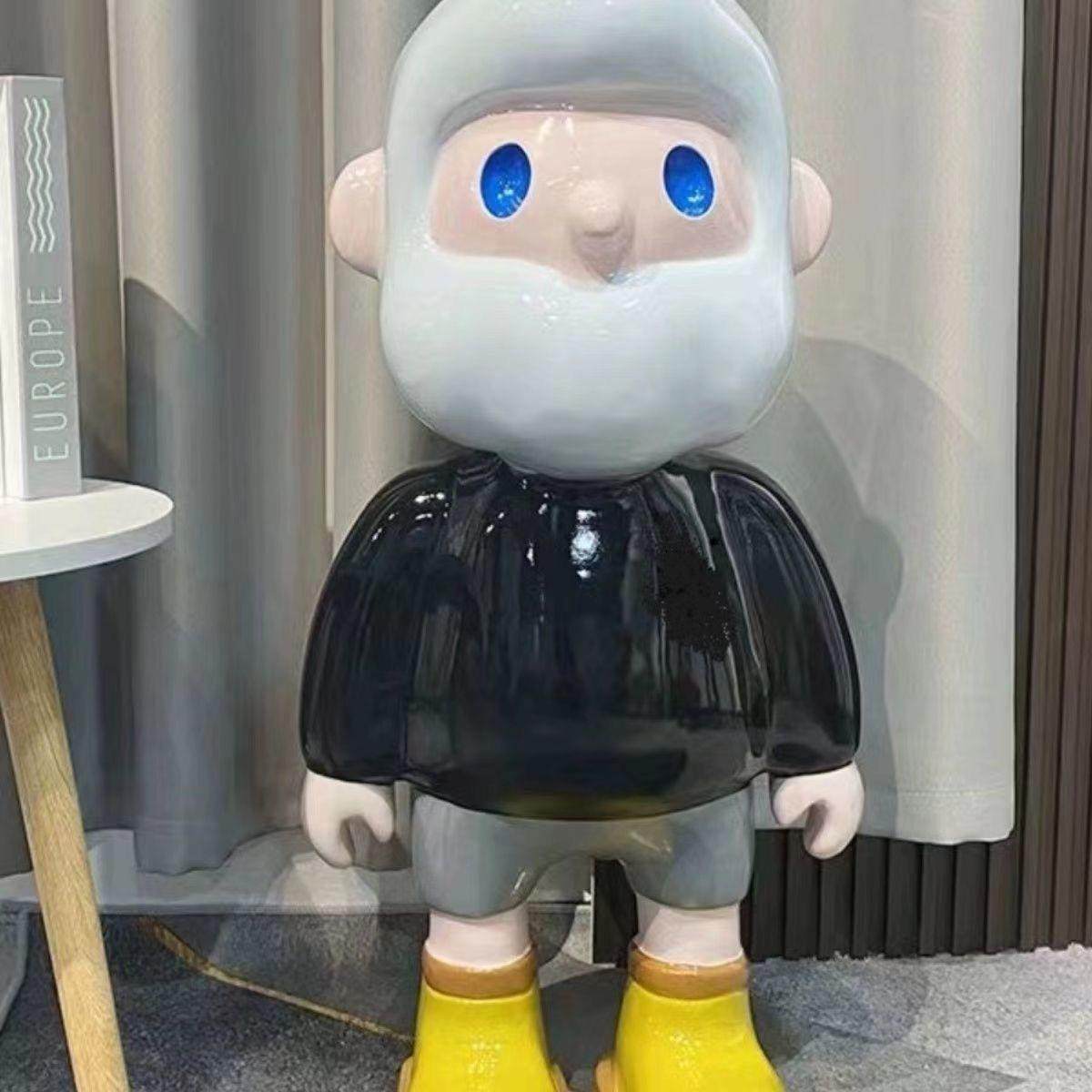 落地大摆件Farmer bob男友网红潮玩客厅装饰大娃公仔存钱罐摆件,淘宝优惠券,粉丝福利购,淘宝优惠卷