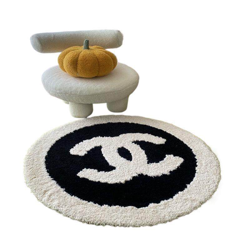 纯手工圆形地毯简约客厅感卧室床边毯电脑椅子进门毛绒垫子包邮】,淘宝优惠券,粉丝福利购,淘宝优惠卷