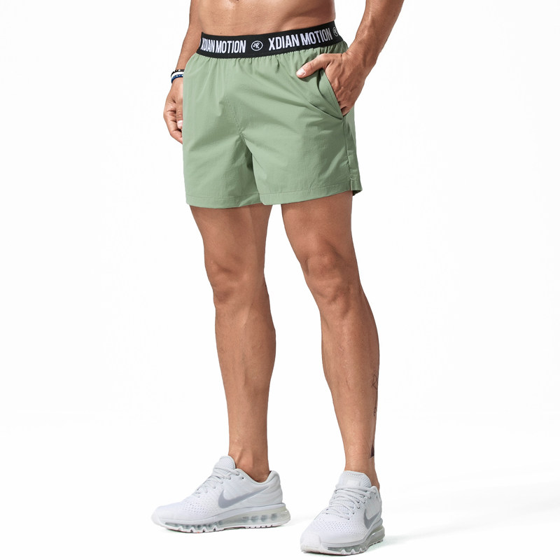 休闲裤男夏季短裤健身速干运动裤新款潮流男士冰丝透气黑色三分裤,淘宝优惠券,粉丝福利购,淘宝优惠卷