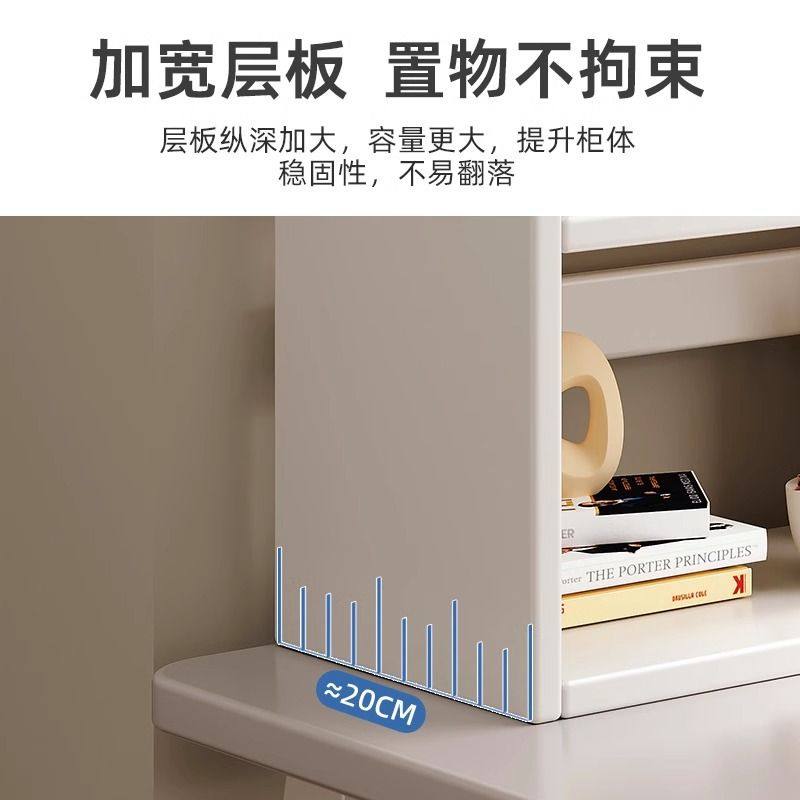 桌面书架置物架桌上多层收纳储物柜办公室简易柜子学生家用小书柜,淘宝优惠券,粉丝福利购,淘宝优惠卷