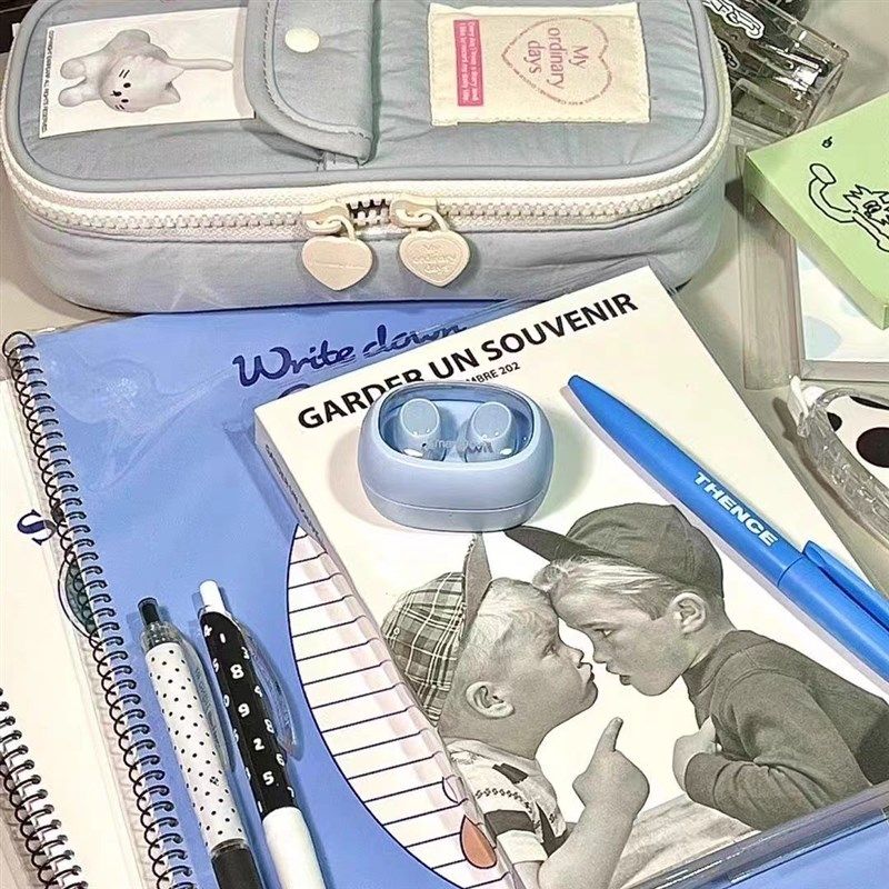 韩系帆布文具袋多功能少女心简约可爱小清新学生收纳立体便携笔袋,淘宝优惠券,粉丝福利购,淘宝优惠卷