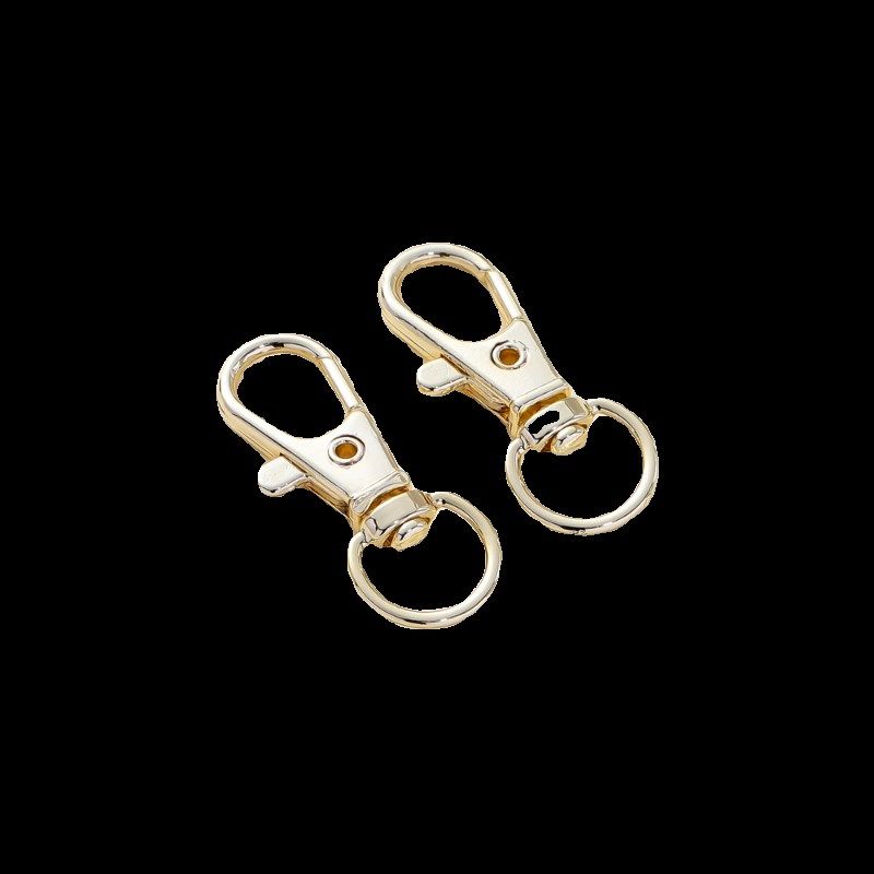 保色真金狗扣钥匙扣龙虾扣箱包旋转活动挂扣diy五金金属挂钩扣头,淘宝优惠券,粉丝福利购,淘宝优惠卷